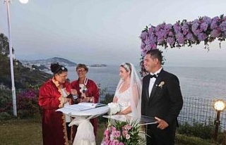 Başkan Çerçioğlu, yeğeninin nikahını kıydı