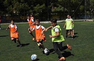 Geleceğin futbolcuları Çine’de yetişiyor
