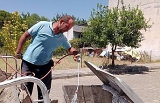 Germencik’te çöp konteynerleri temizleniyor