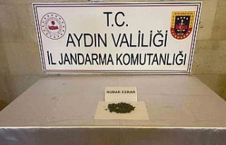 Şüpheli şahsın üzerinden uyuşturucu çıktı