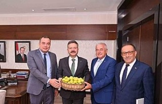 Aydın Ticaret Borsası, Vali Aksoy ile bir araya...