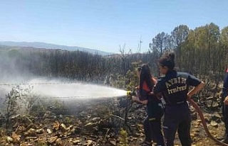 Büyükşehir’in kadın itfaiyecilerinden hızlı...