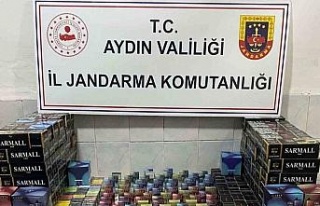 Efeler ve İncirliova’da kaçak sigara operasyonu