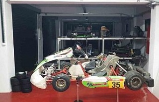 Nazilli’de go-kart araçları piste indi