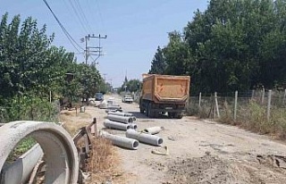Pirlibey’de kanalizasyon ve içme suyu altyapıları...