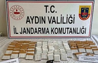 Aydın’da kaçak sigara operasyonu: 1 gözaltı