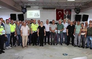 Aydın’da servis şoförleri ve rehber personellere...