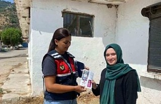 Jandarma farkındalık eğitimlerine devam ediyor