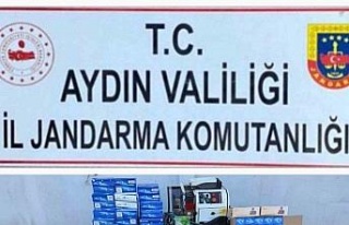 Kaçak sigara imalathanesine baskın: 1 gözaltı