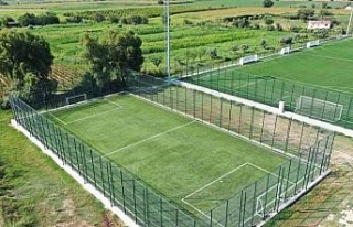 Kardeşköy Futbol Sahası hizmete hazır