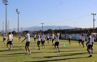 Nazilli Belediyespor, Bursaspor maçı hazırlıklarına...
