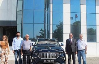 Söke Ticaret Borsası TOGG’unu teslim aldı