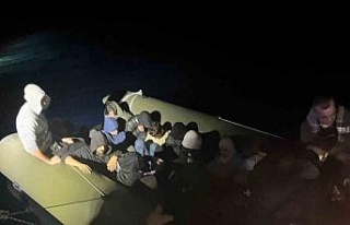 Aydın’da 54 düzensiz göçmen kurtarıldı