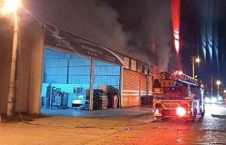 Aydın’daki yangında üç iş yeri zarar gördü
