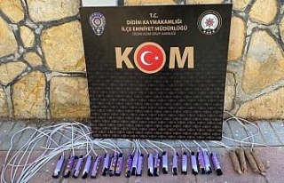 Didim’de kaçak kazı operasyonu: 9 gözaltı