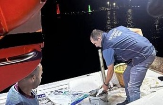 Didim’de su ürünlerine gece denetimi