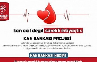 Germencik Belediyesi, “Kan Bankası” projesini...