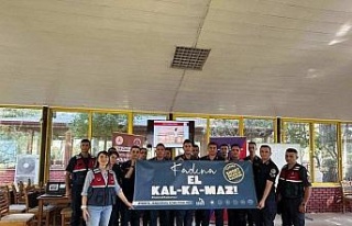 Jandarma personeline hizmetiçi eğitim verildi
