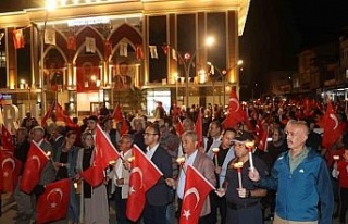 Koçarlı’da ’Fener Alayı’ çoşkusu yaşandı