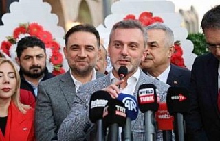 AK Parti Aydın İl Başkanlığı’nın yeni binası...