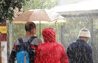 Aydın’a gök gürültülü kuvvetli sağanak yağış...