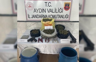 Aydın’da 1 ayda 4,5 kilo uyuşturucu ele geçirildi