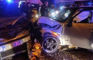 Aydın’da trafik kazası: 1’i polis 3 yaralı