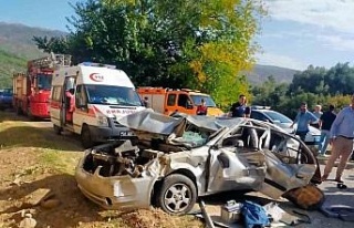 El freninin çekmeyi unutunca otomobil uçurumdan...