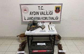 Kaçak kazıya suçüstü: 4 gözaltı