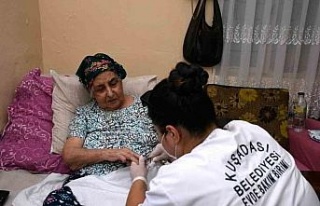 Kuşadası Belediyesi ihtiyaç sahibi vatandaşları...