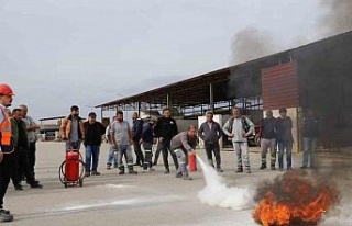 Nazilli Belediyesi personellerine Acil Durum Eğitimi...