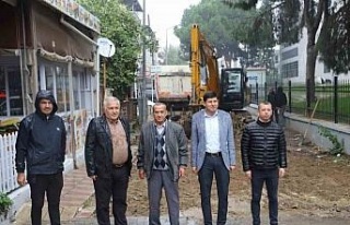Nazilli’de yol çalışmaları aralıksız sürüyor