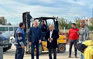 Başkan Atabay, Cumhuriyet Mahallesi’ndeki çalışmaları...