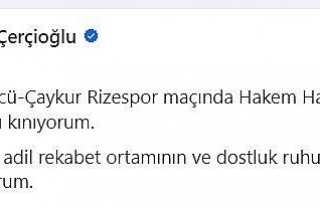 Başkan Çerçioğlu: “Türk sporunda, adil rekabet...