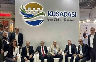 İzmir’deki fuarda Kuşadası rüzgarı esiyor