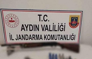 Söke’de silah kaçakçılığı operasyonu