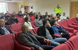 Trafik polislerden, meslektaşlarına trafik eğitimi