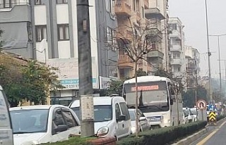 Aydın’da trafik yoğunluğu dikkat çekiyor