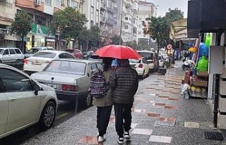Aydın’da yağışlı hava etkili oluyor