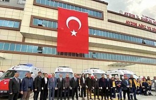 Aydın’ın ambulans filosu güçlendi