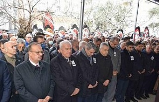 Başkan Atay’ın ağabeyi son yolculuğuna uğurlandı.