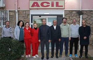 Başkan Kaplan, yeni yıla görevi başında girenleri...