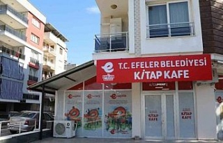 Efeler’de 15’inci kitap kafe açılış için...