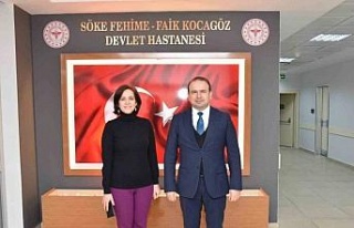 İl Sağlık Müdürü Şenkul, Söke’deki hastanede...