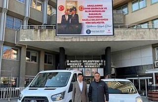 Bakanlıktan Nazilli Belediyesi’ne araç hibesi