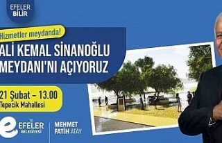 Başkan Atay Efeler’e yeni bir meydan kazandırıyor