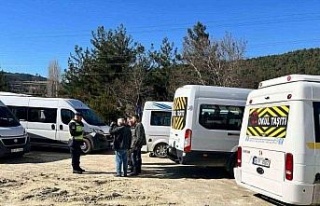 Bozdoğan’da okul servisleri denetlendi