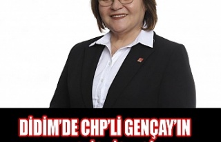 Didim’de CHP’li Gençay’ın meclis listesi vatandaştan...