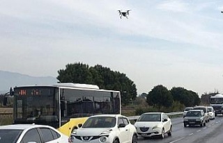 İncirliova’da drone uygulaması yapıldı