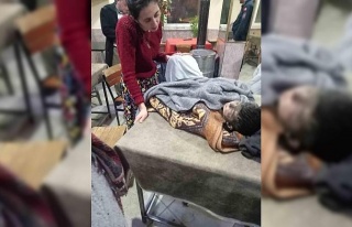 Jandarma gözünü kırpmadan fosseptik çukuruna...